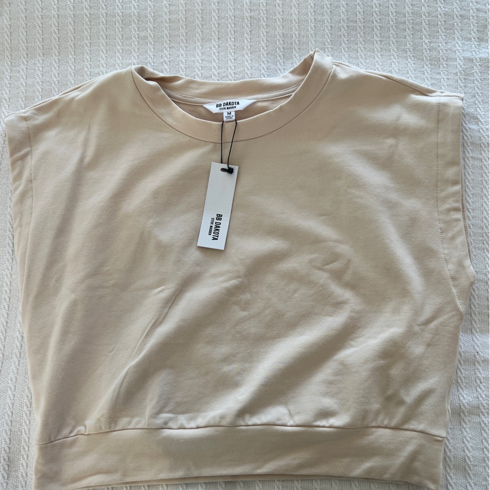 BB Dakota Crop Top, Ivory